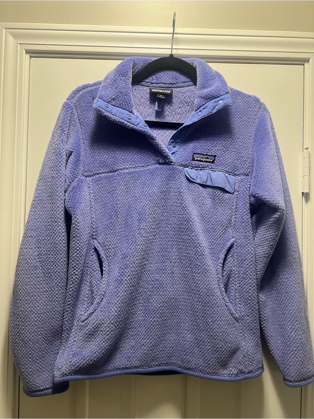 Patagonia Re-Tool Snap-T Pullover Play Purple Size Small
